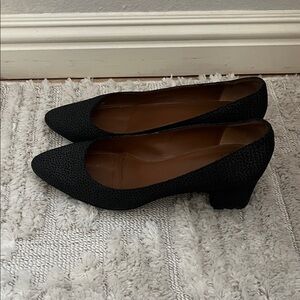 Aquatalia Black Pasha weatherproof heels